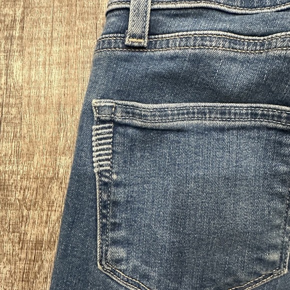 Paige Verdugo Jeans Skinny Mid Rise Cropped Stretch Denim Skinny Forever Size 24 - Picture 11 of 12